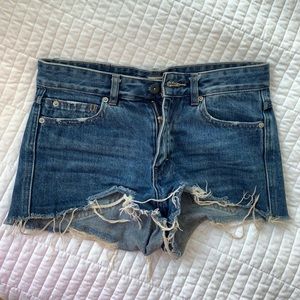 Denim Cut Off Shorts